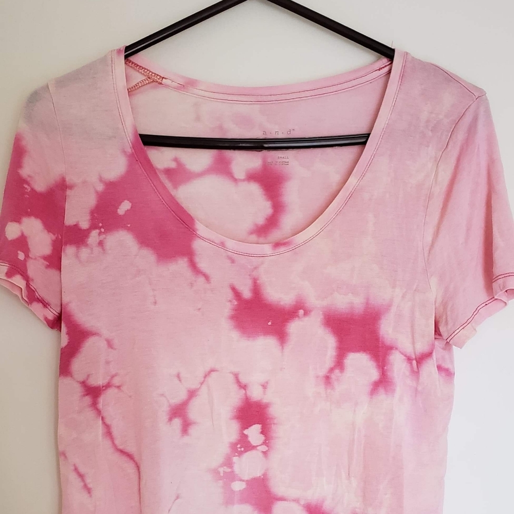 A New Day Size S Custom Bleach Dyed Tee